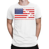 American Flag Motocross Dirtbike Motorcycle Fans 8 T-shirt | Artistshot