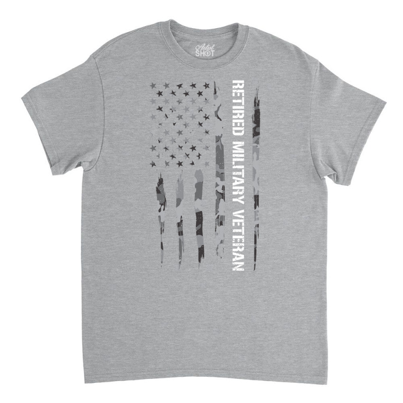 Retired Military Veteran Love Classic T-shirt | Artistshot