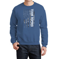 Team Roping Yellow Crewneck Sweatshirt | Artistshot