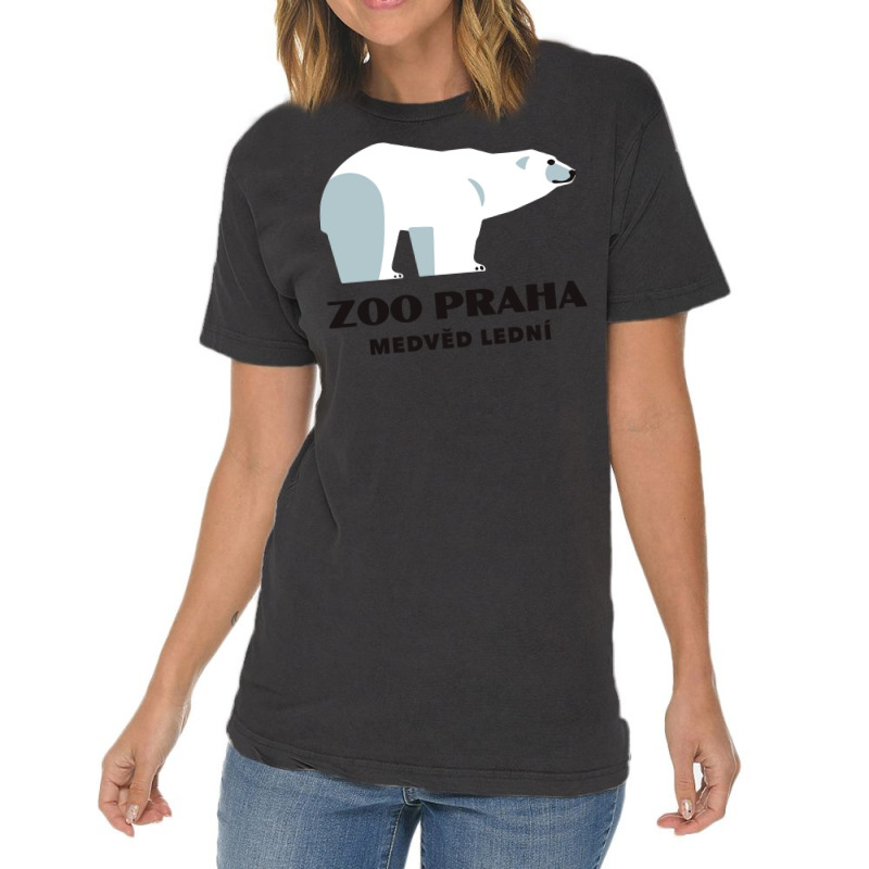 White Bearzoo Praha Retro Vintage T-shirt | Artistshot