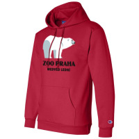 White Bearzoo Praha Retro Champion Hoodie | Artistshot