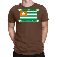 Irish American Flag Nature T-shirt | Artistshot