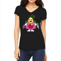 Avocado As Hairdresser With Scissors Comb (1) (1) Women's V-neck T-shirt | Artistshot