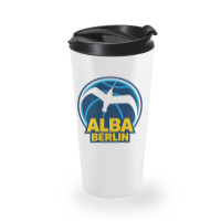 Berlin Albatrosse #ffce00 Alba Berlin, Berlin, Germany,  Bg Charlotten Travel Mug | Artistshot