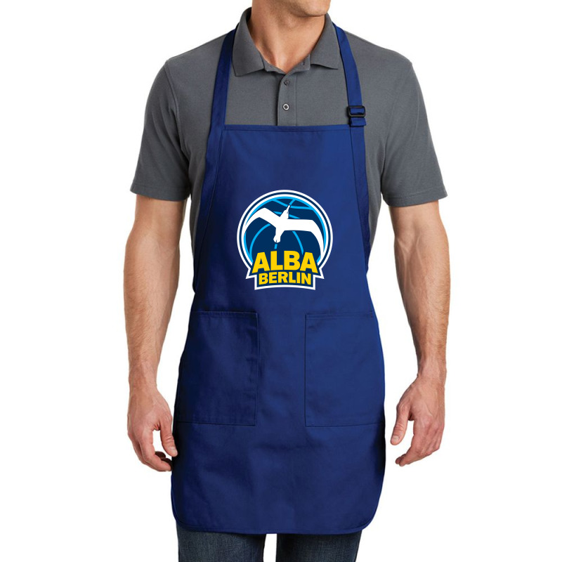 Berlin Albatrosse #ffce00 Alba Berlin, Berlin, Germany,  Bg Charlotten Full-length Apron | Artistshot