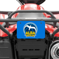 Berlin Albatrosse #ffce00 Alba Berlin, Berlin, Germany,  Bg Charlotten Atv License Plate | Artistshot