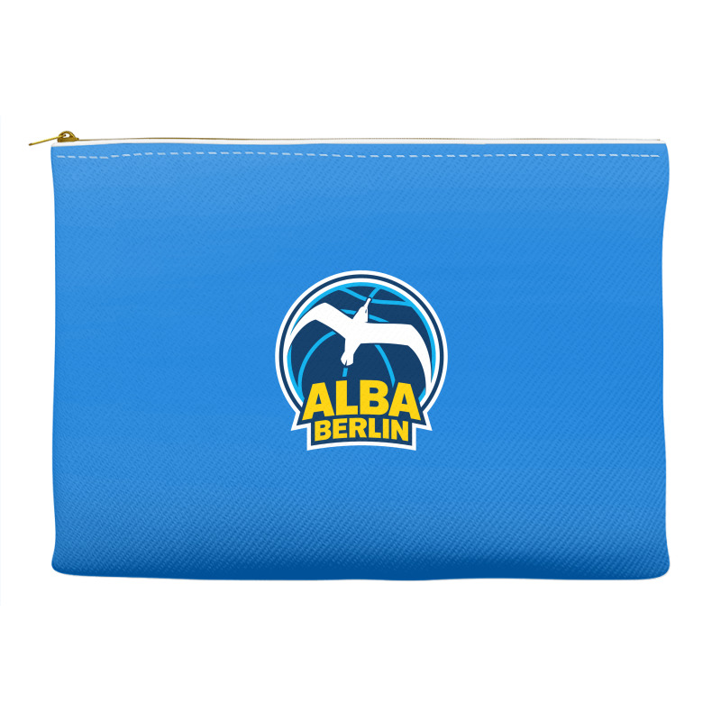 Berlin Albatrosse #ffce00 Alba Berlin, Berlin, Germany,  Bg Charlotten Accessory Pouches | Artistshot