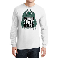 Straight Outta R'lyeh Long Sleeve Shirts | Artistshot