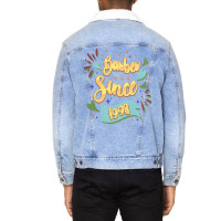 Barber Since 1993 Local Barber Gift Ideas For Hair Unisex Sherpa-lined Denim Jacket | Artistshot