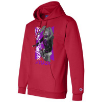 Anime Ninja Girl Design For Truly Anime Lovers Ani Champion Hoodie | Artistshot