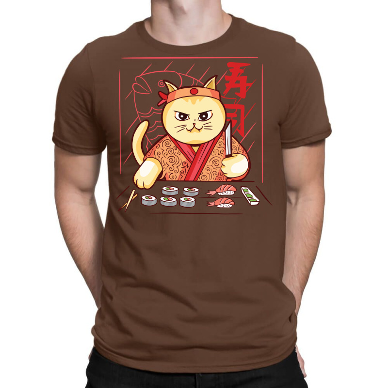 Japanese Sushi Cat Japan Tokyo Japanese Cute T-shirt | Artistshot