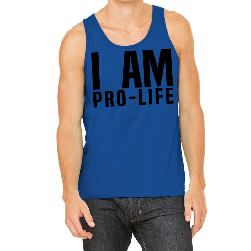 I Am Pro Life Hipster Tank Top by mxoliccsifx | Artistshot