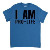 I Am Pro Life Hipster Classic T-shirt | Artistshot