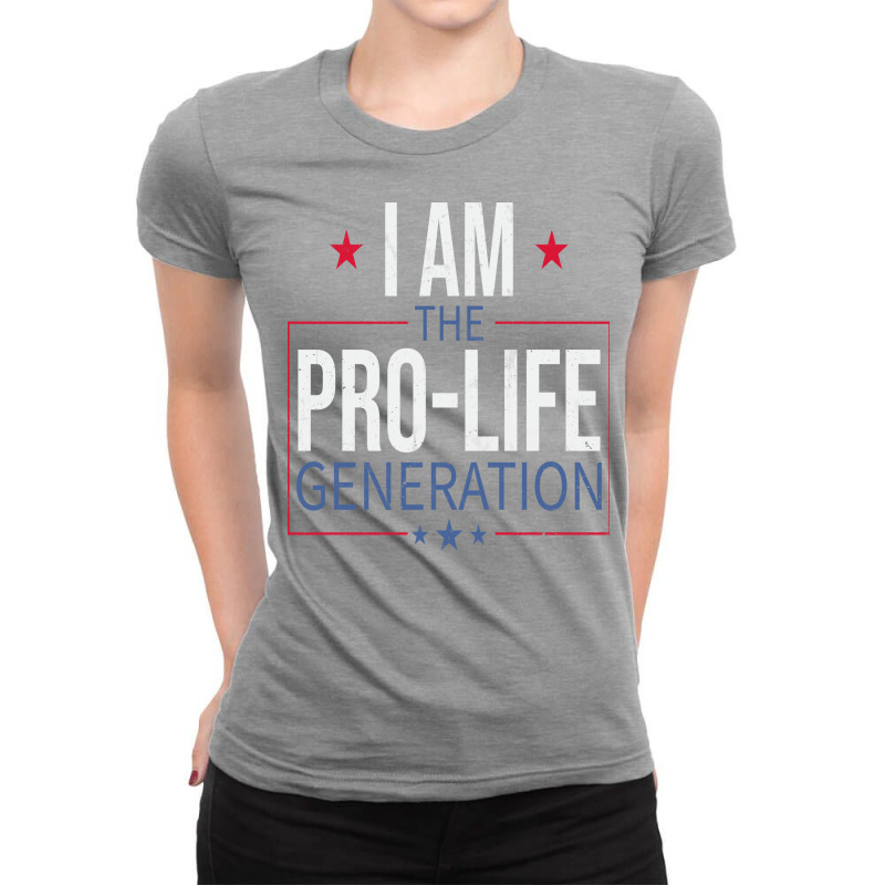 Pro Life Blue Music Ladies Fitted T-Shirt by vaeziyonsei4 | Artistshot