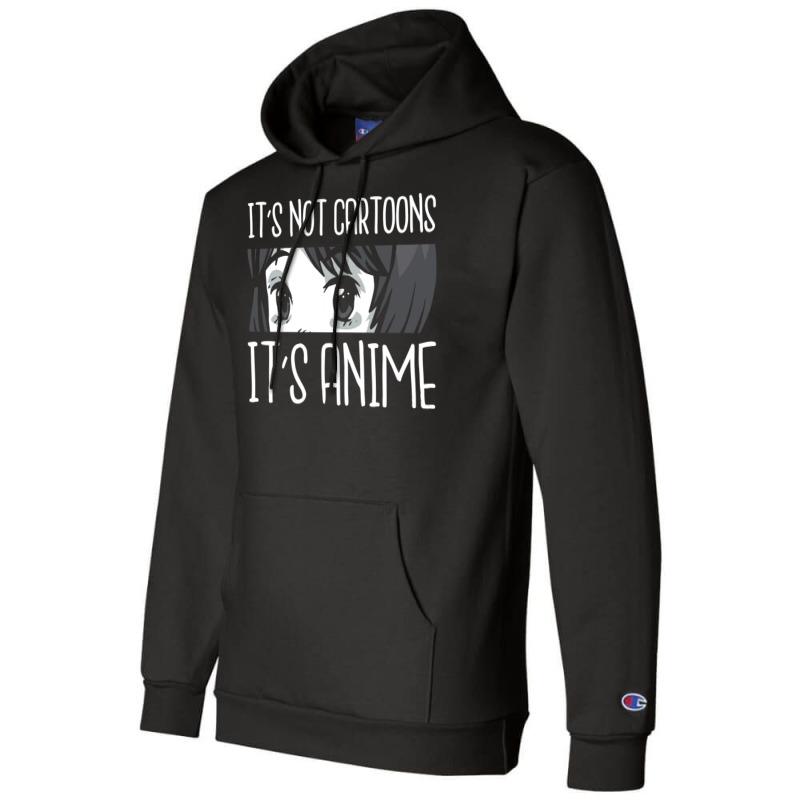 Its Not Cartoons Its Anime Retro Champion Hoodie by efobitrivan6 | Artistshot