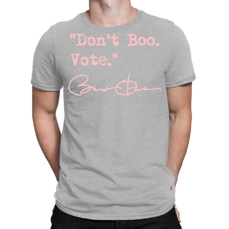 Dont Boo Vote Pink Yellow T-shirt | Artistshot