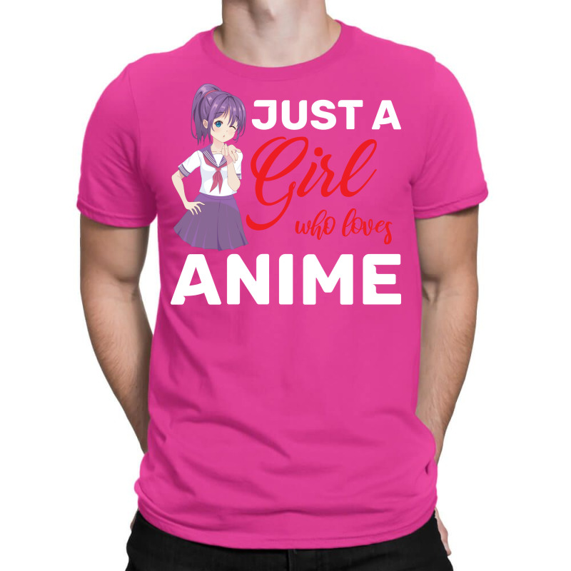 Otaku Just A Girl Who Loves Anime Retro T-Shirt by efobitrivan6 | Artistshot