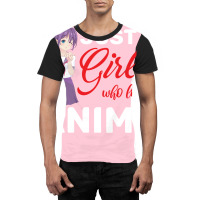 Otaku Just A Girl Who Loves Anime Retro Graphic T-shirt | Artistshot