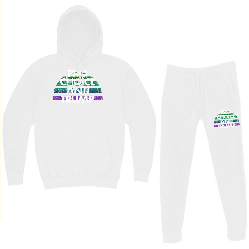 Pro Choice Against Donald Trump No Abortion Bans W Hoodie & Jogger Set | Artistshot