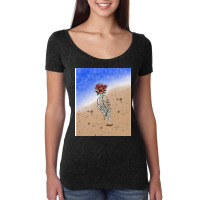 Studio Flower Art Vintage Women's Triblend Scoop T-shirt | Artistshot