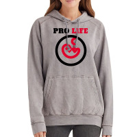 Pro Life Quote Yellow Vintage Hoodie | Artistshot