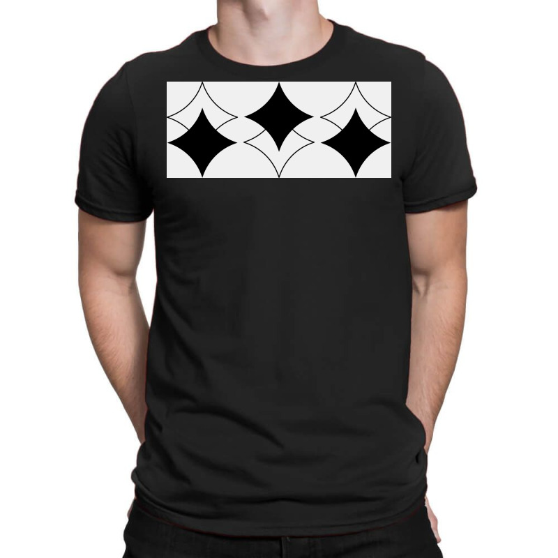 Set Of Diamond Shape Background Clean Shine. T-shirt | Artistshot