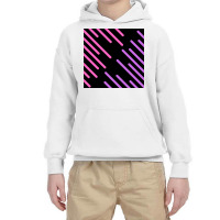 Glitch Background Effect In Trendy Youth Hoodie | Artistshot