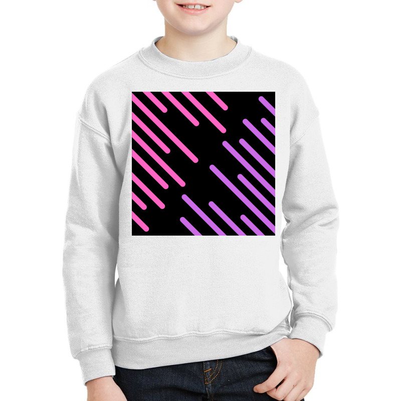 Glitch Background Effect In Trendy Youth Sweatshirt | Artistshot