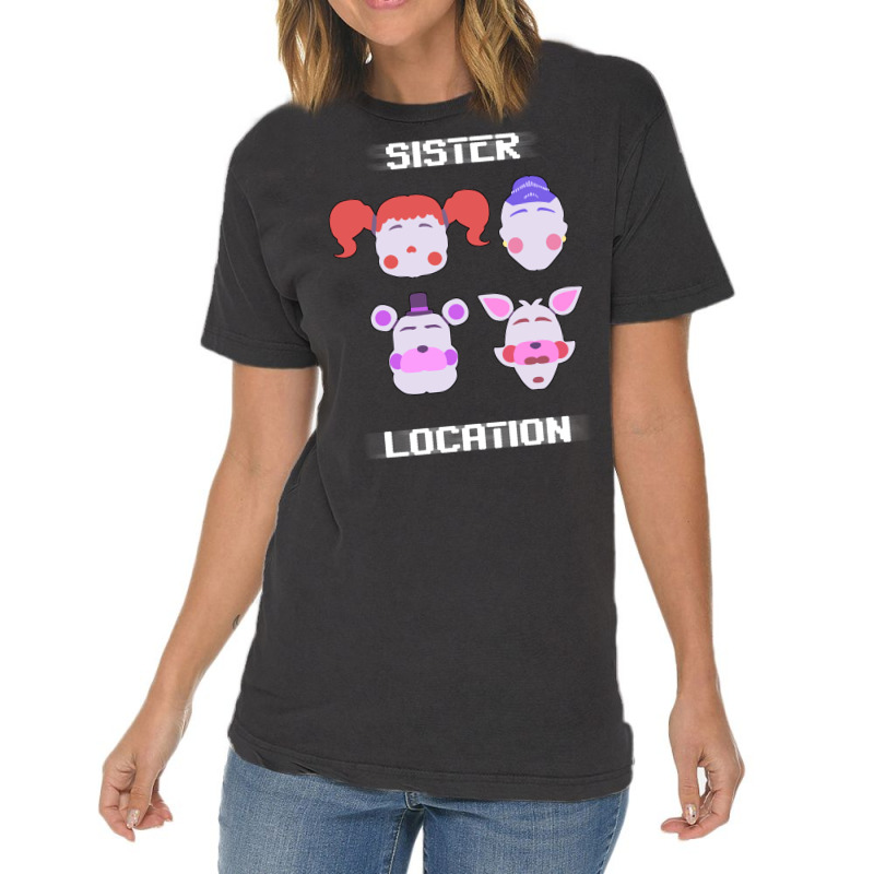 Sister Location Vintage T-Shirt by auzatblaket | Artistshot