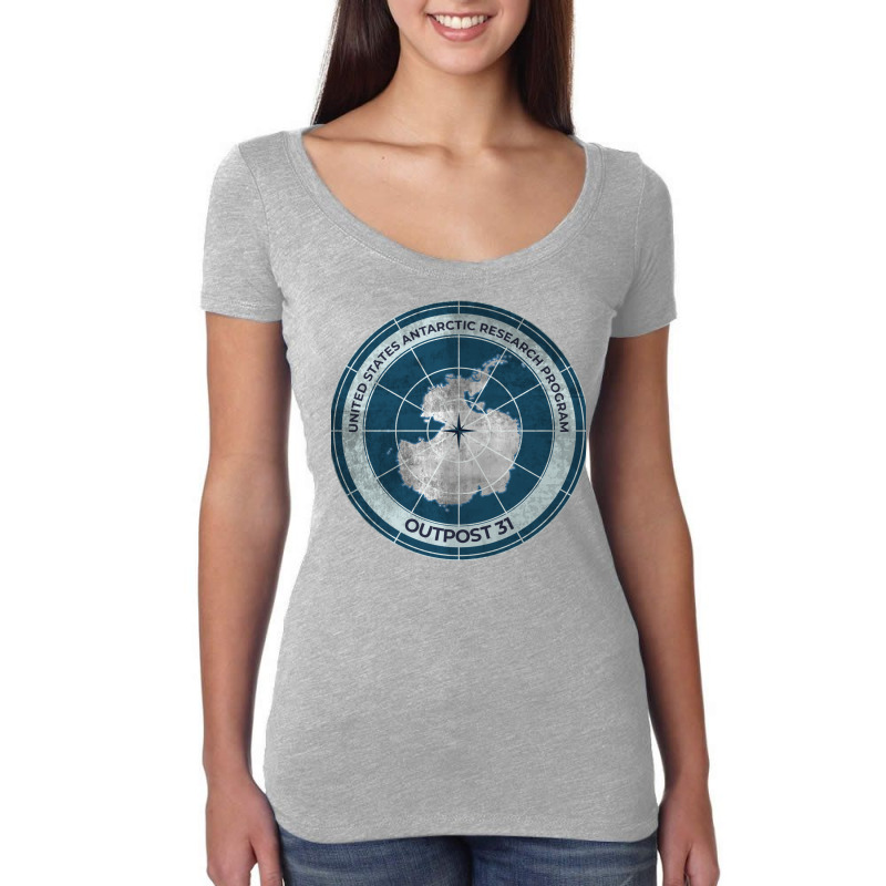 The Thing   Outpost 31 Badge   Distressed Women's Triblend Scoop T-shirt by suonvorelq | Artistshot