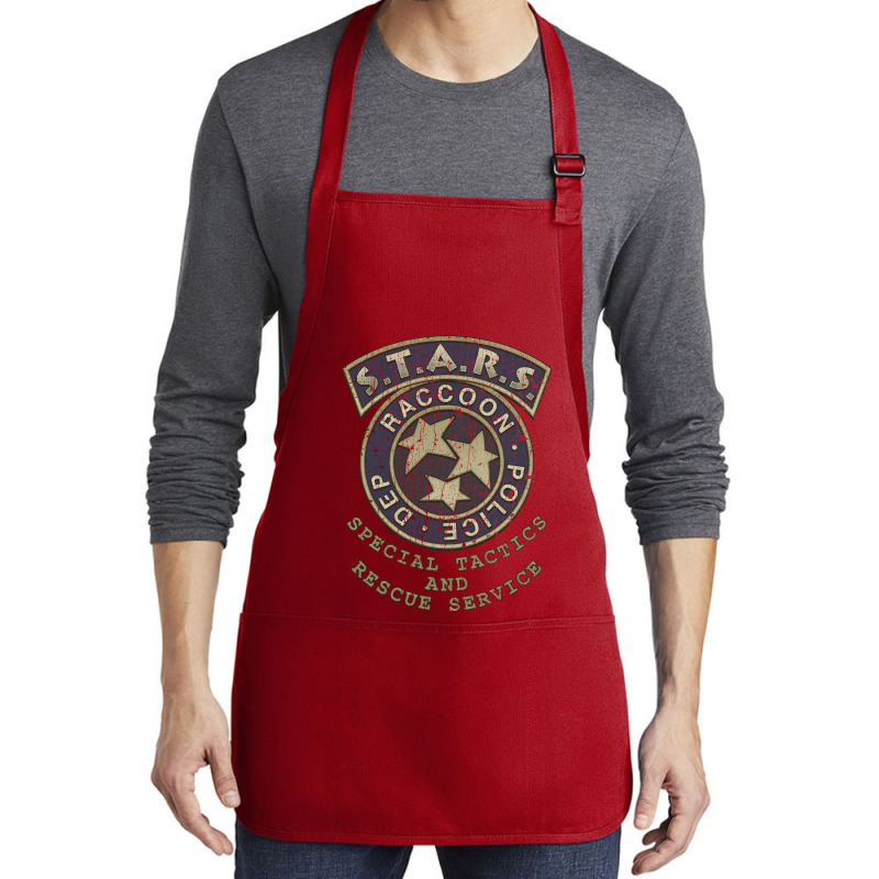 Special Tactics And Rescue Service (s.t.a.r.s.) Medium-length Apron | Artistshot