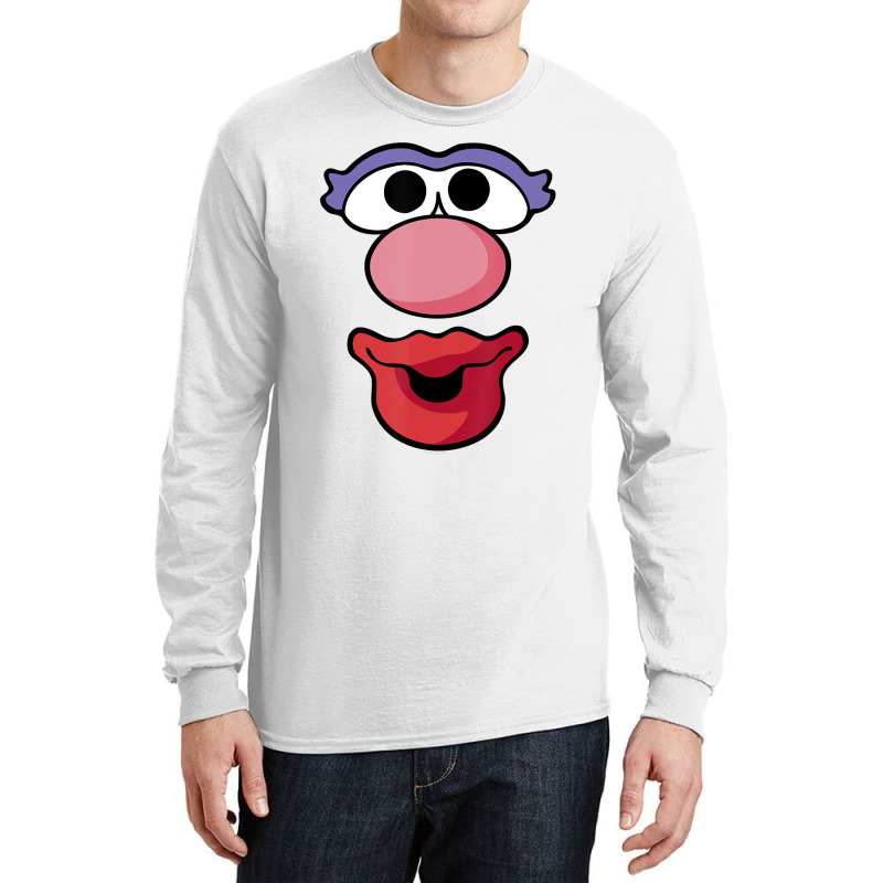 Mr. Potato Head Halloween Mrs. Potato Head Big Fac Long Sleeve Shirts by onofre | Artistshot