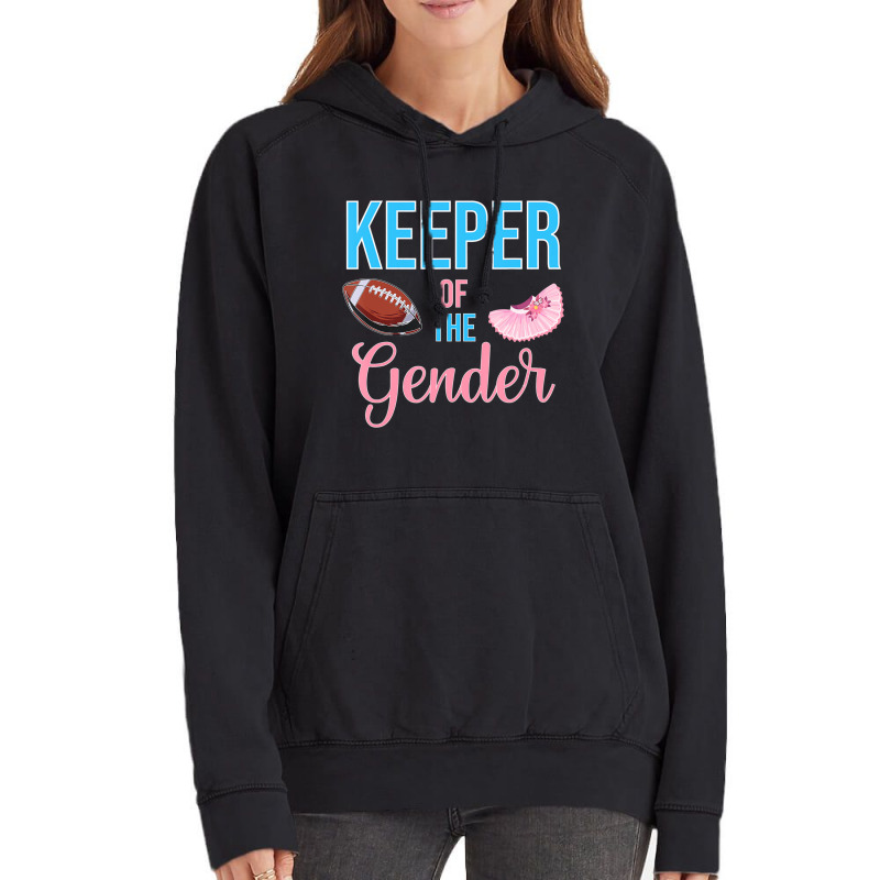 Cute Keeper Of The Gender Touchdowns Reveal For Mo Vintage Hoodie | Artistshot