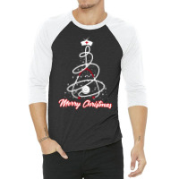 Merry Christmas Nurse Shirt Yuletide Practitioners 3/4 Sleeve Shirt | Artistshot