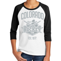 Distressed Avalanche Retro Party Tailgate Gameday Youth 3/4 Sleeve | Artistshot