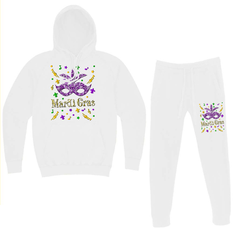 mardi gras jogger set