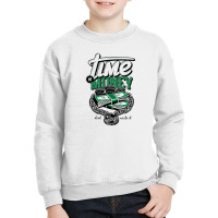 Time Is Money Youth Sweatshirt | Artistshot