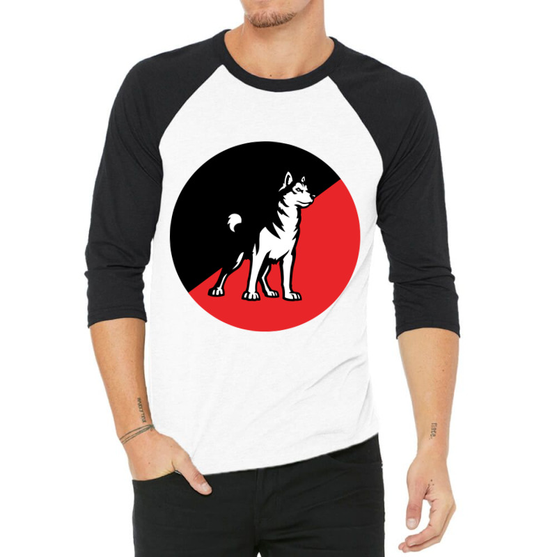 Northeastern Huskies 3/4 Sleeve Shirt | Artistshot