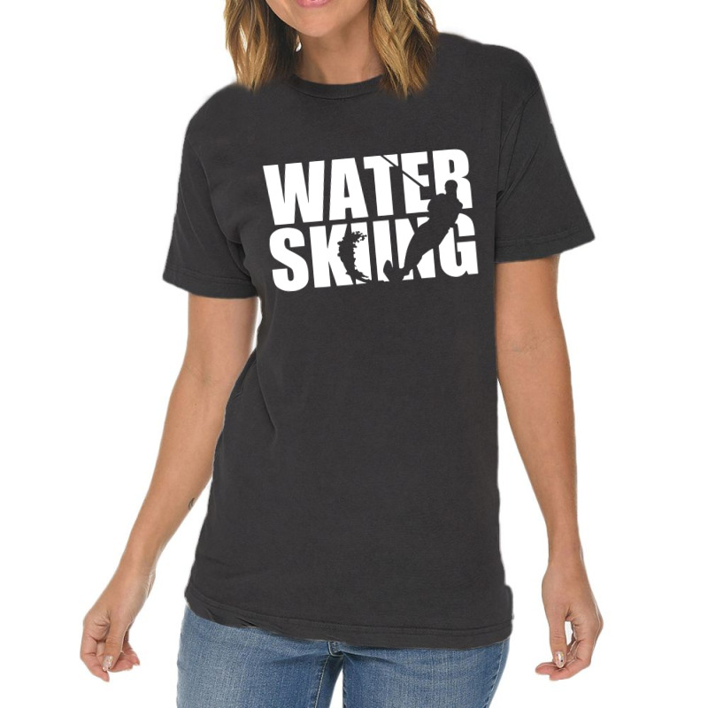 The Water Skiing Vintage T-shirt | Artistshot