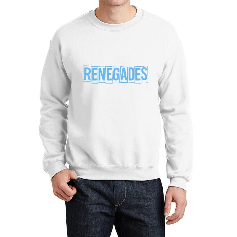 Renegades Arlington Football Tailgate Pullover Hoo Crewneck Sweatshirt by wombolt | Artistshot