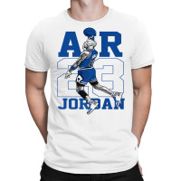 Number 23 Match True Blue 1s Tee 1 High Og True Bl T-shirt | Artistshot