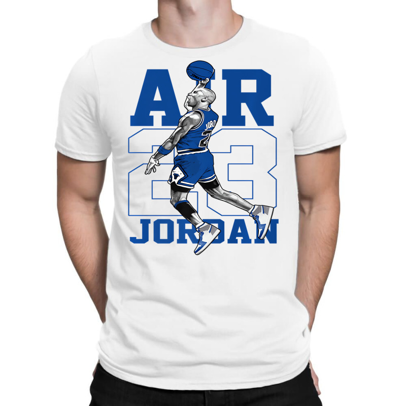 Number 23 Match True Blue 1s Tee 1 High Og True Bl T-shirt | Artistshot