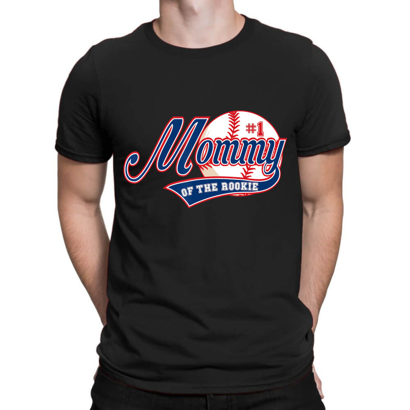 Mommy Of Rookie 1st Birthday Baseball Theme Matchi T-shirt | Artistshot