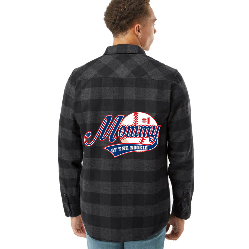 Mommy Of Rookie 1st Birthday Baseball Theme Matchi Flannel Shirt | Artistshot