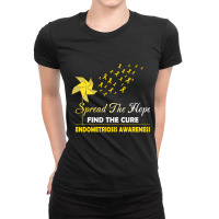 Spread The Hope Endometriosis Awareness Pullover H Ladies Fitted T-shirt | Artistshot