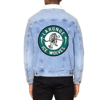 La Ronge Ice Wolves Unisex Sherpa-lined Denim Jacket | Artistshot