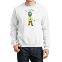 Work Zombie Who Hates His Job Crewneck Sweatshirt | Artistshot