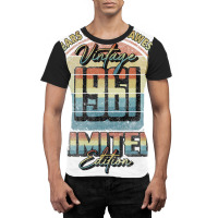 Vintage 1961 Limited Edition Shirt 62 Year Old 62n Graphic T-shirt | Artistshot