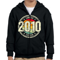 Retro 11 Year Old Vintage 2010 Limited Edition 11t Youth Zipper Hoodie | Artistshot