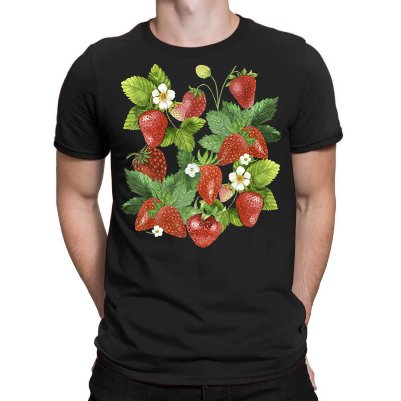 Vintage Strawberries Strawberry Lover Fruit Berry T-shirt | Artistshot